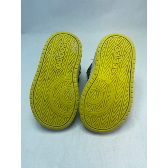 Adidas Boys toddlers Hoops 2.0 Black Basketball Shoes Sneakers Size 6K - Picture 7 of 10